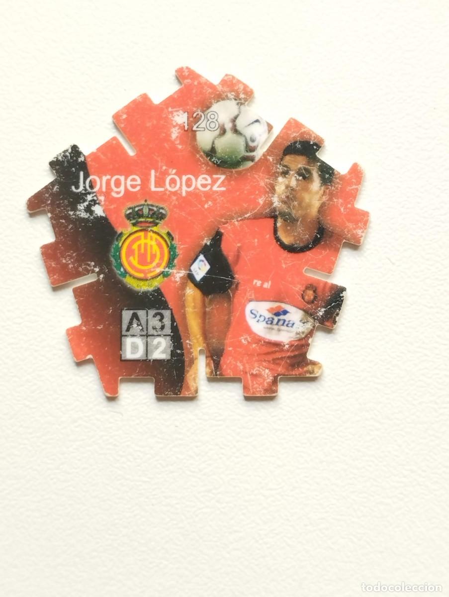 Cromos de F&uacute;tbol: GREFUSA TAZO TRICKS TRIKS LIGA 2004 2005 04 05 JORGE LOPEZ 128 MALLORCA