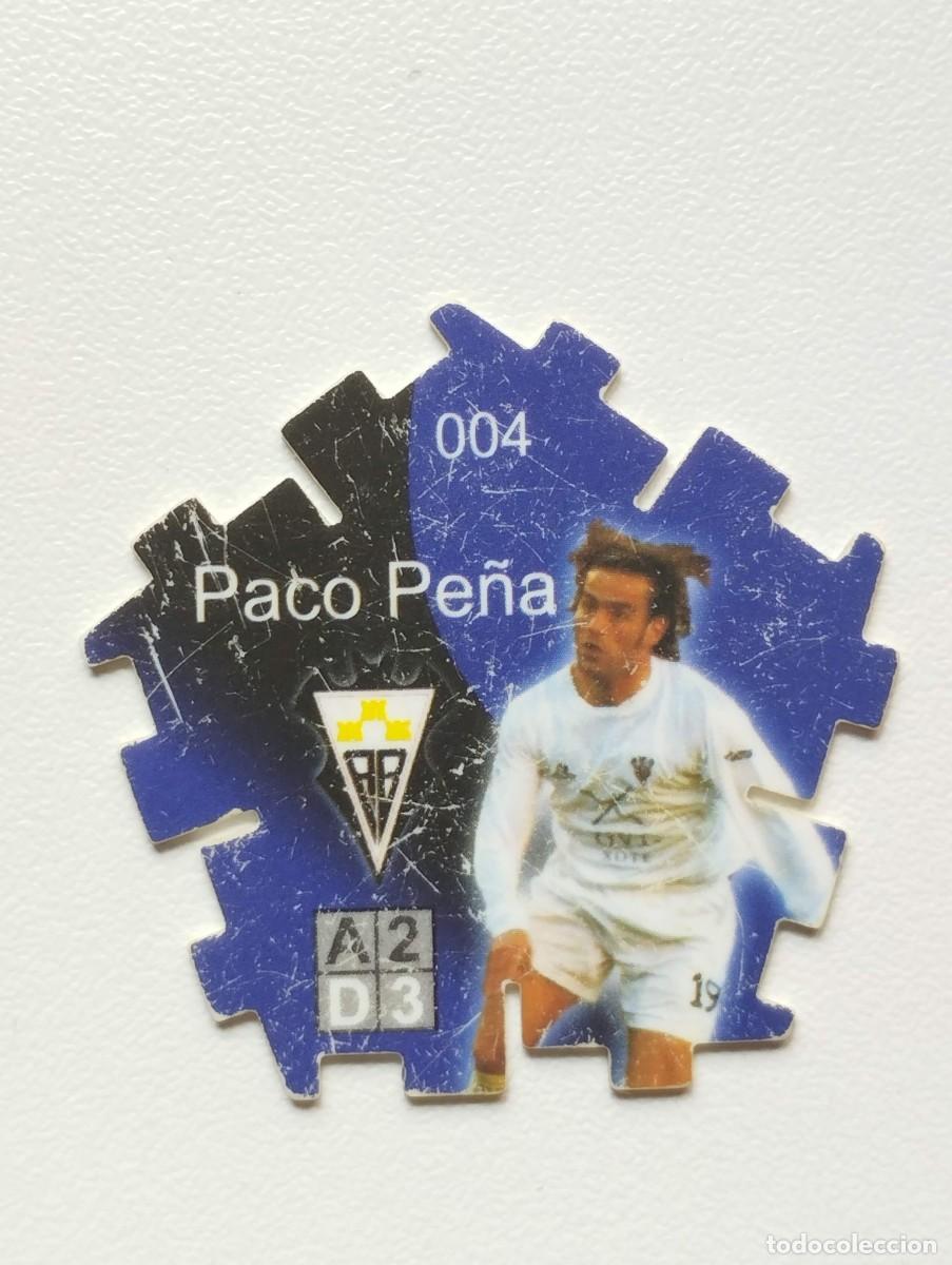 Fu&szlig;ball-Sticker: GREFUSA TAZO TRICKS TRIKS LIGA 2004 2005 04 05 PACO PE&Ntilde;A 4 ALBACETE