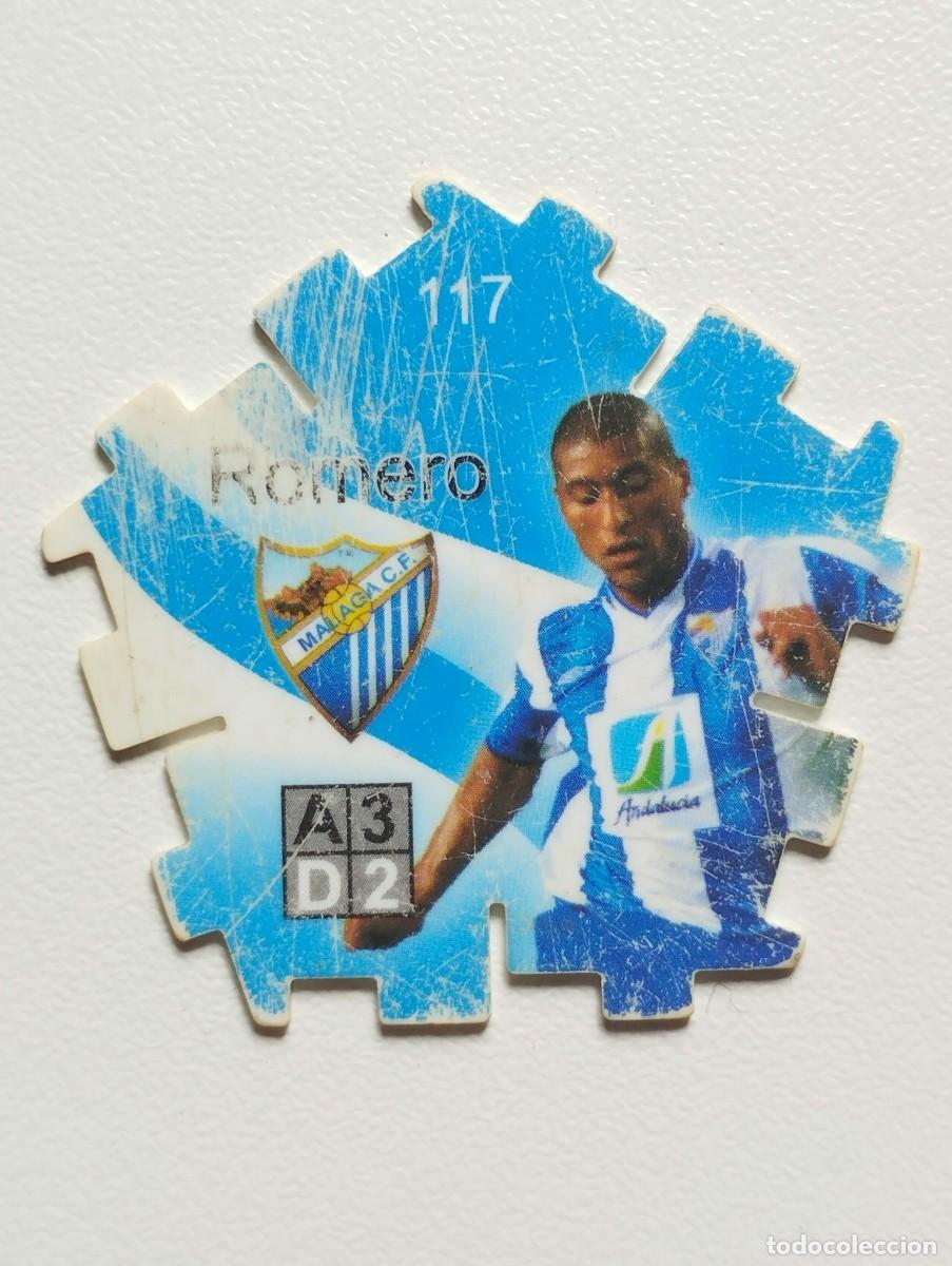 Cromos de F&uacute;tbol: GREFUSA TAZO TRICKS TRIKS LIGA 2004 2005 04 05 ROMERO 117 MALAGA