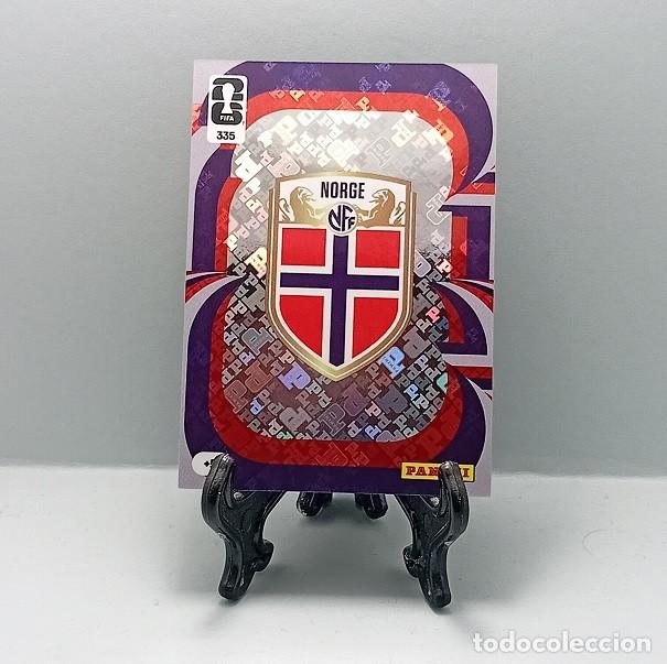 Figurine di Calcio: 335 ESCUDO TEAM CREST NORWAY NORUEGA CROMO FICHA CARD ADRENALYN XL PANINI FIFA WORLD CUP 2026