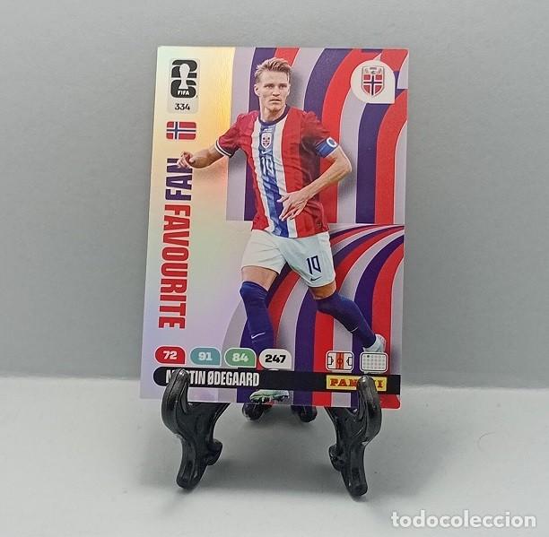 Cromos de Futebol: 334 MARTIN ODEGAARD NORWAY NORUEGA FICHA CARD ADRENALYN XL PANINI FIFA WORLD CUP 2026 FAN FAVOURITE
