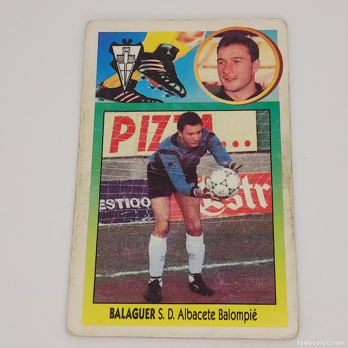 Cromos de Futebol: CROMO BALAGUER ALBACETE 1993 1994 93 94 EDICIONES ESTE CARTON