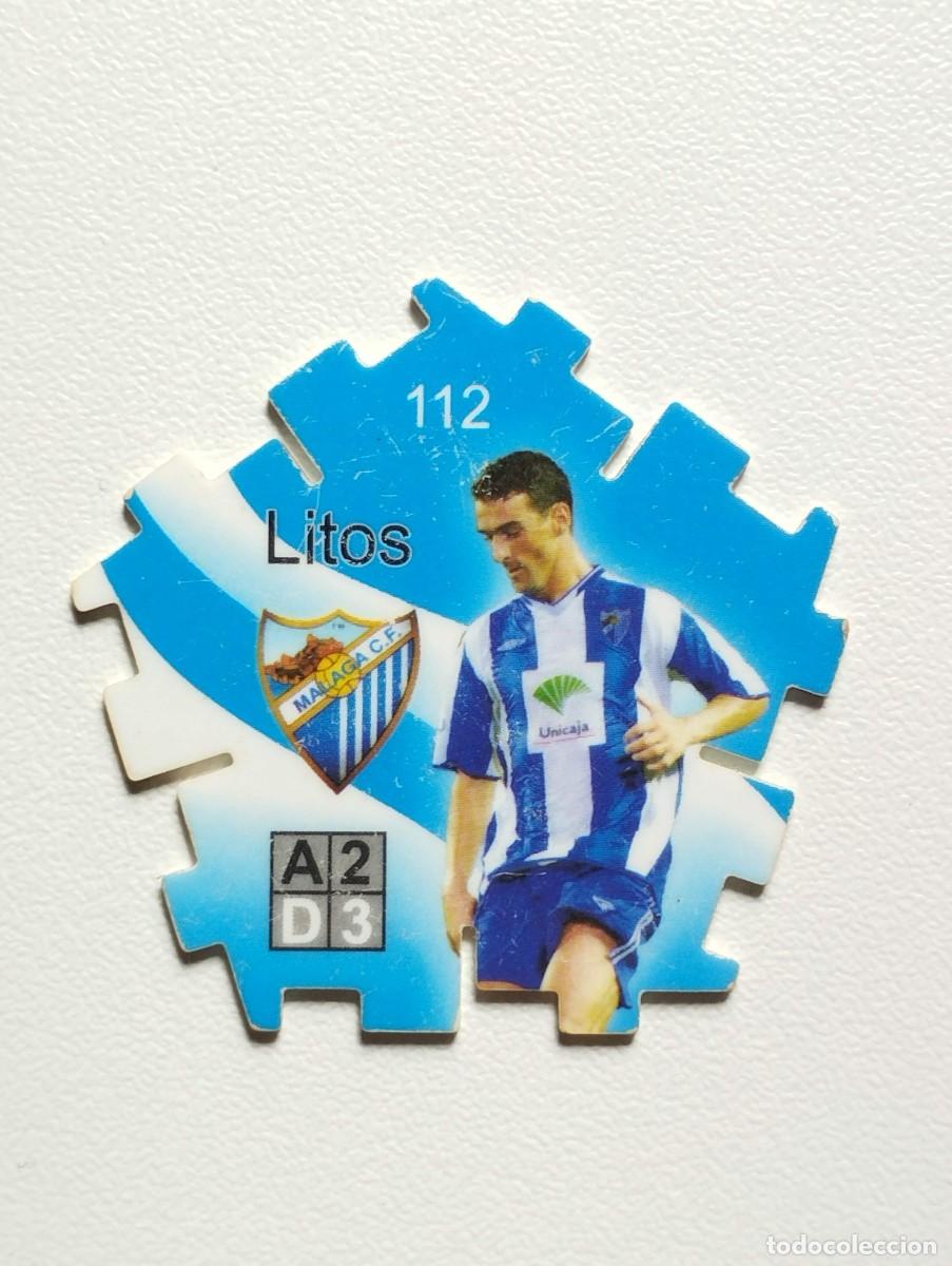Cromos de Futebol: GREFUSA TAZO TRICKS TRIKS LIGA 2004 2005 04 05 LITOS 112 MALAGA