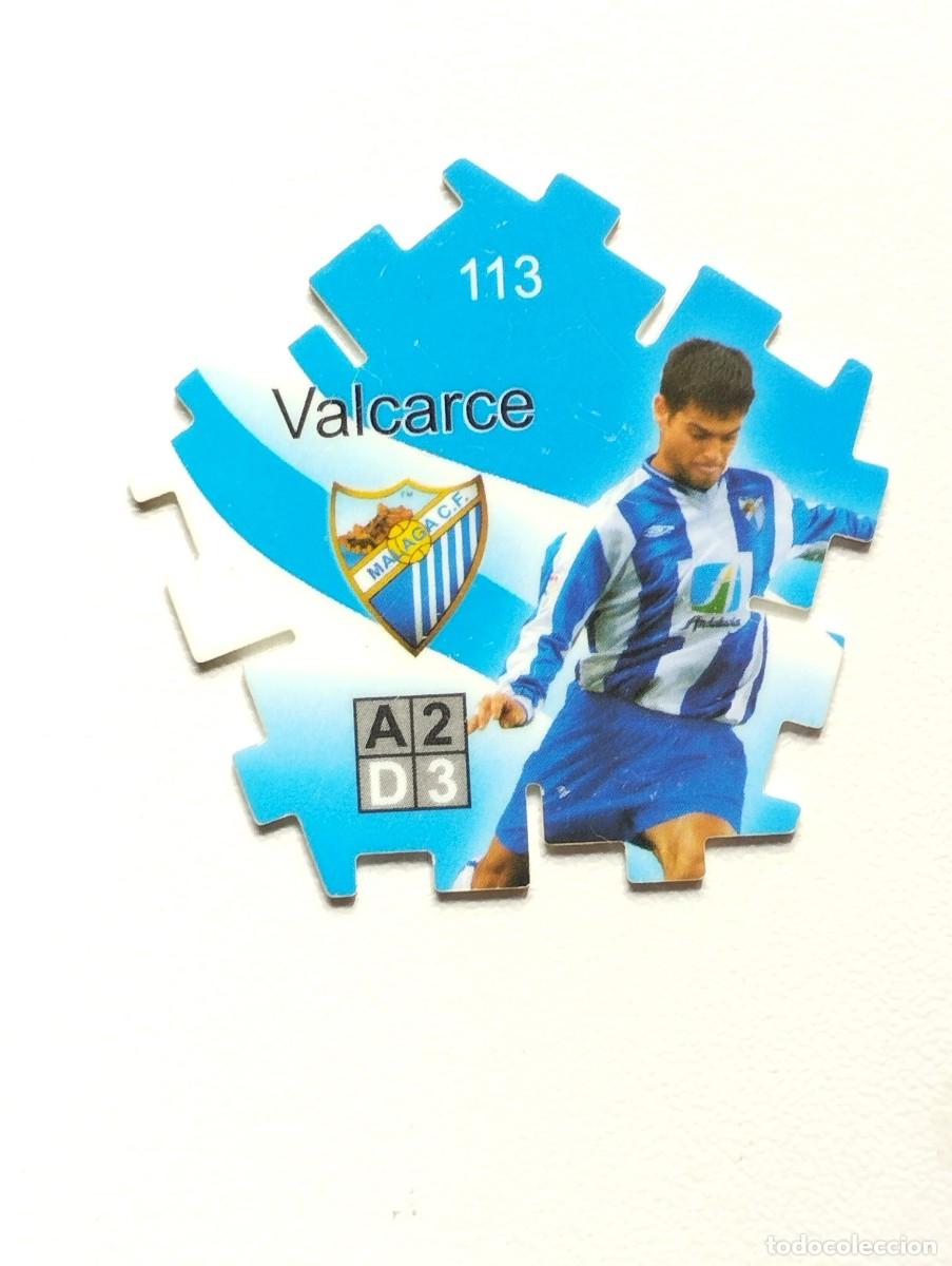 Cromos de Futebol: GREFUSA TAZO TRICKS TRIKS LIGA 2004 2005 04 05 VALCARCE 113 MALAGA