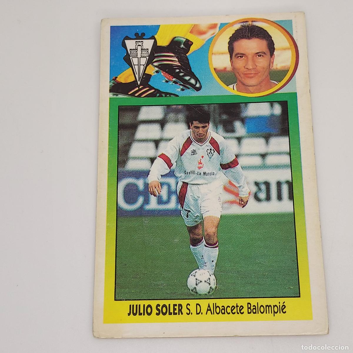 Figurine di Calcio: CROMO MENENDEZ ALBACETE 1993 1994 93 94 EDICIONES ESTE CARTON