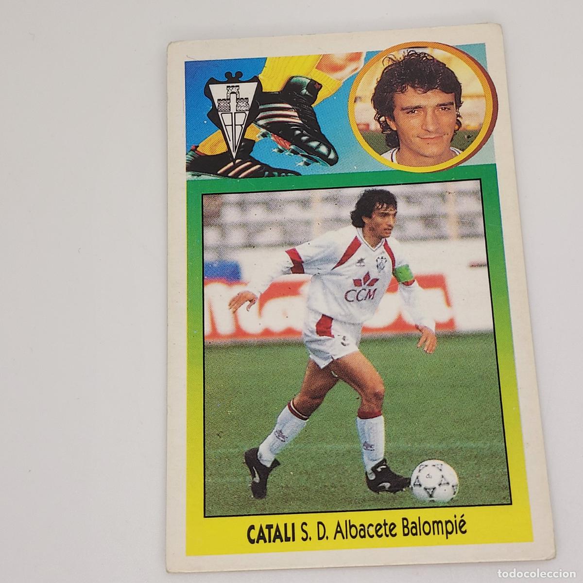 Fu&szlig;ball-Sticker: CROMO CATALI ALBACETE 1993 1994 93 94 EDICIONES ESTE CARTON