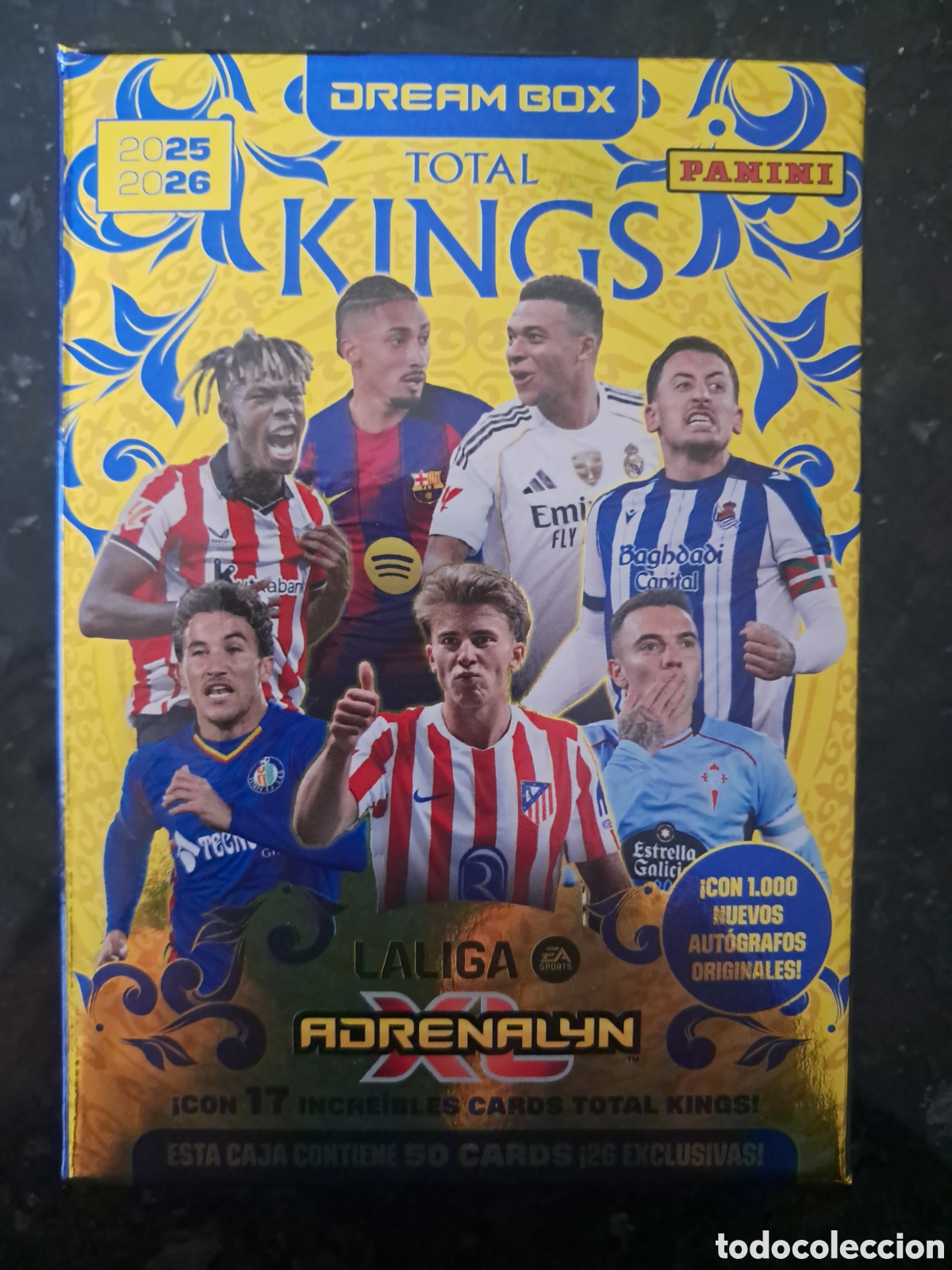 Fu&szlig;ball-Sticker: Caja adrenalyn Total Kings