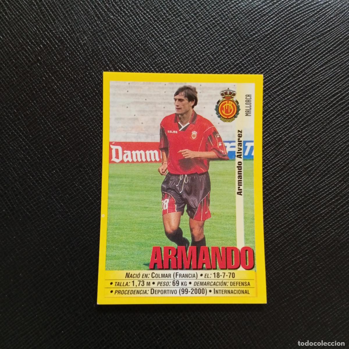 Cromos de F&uacute;tbol: 42 ARMANDO MALLORCA PANINI 1999 2000 CROMO FUTBOL LIGA 99 00 SIN PEGAR - A183 PG100