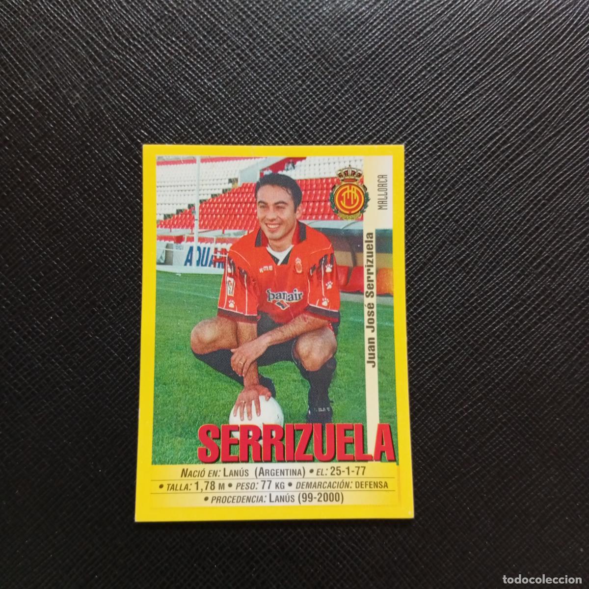 Cromos de F&uacute;tbol: 45A 45 SERRIZUELA MALLORCA PANINI 1999 2000 CROMO FUTBOL LIGA 99 00 SIN PEGAR - A183 PG100
