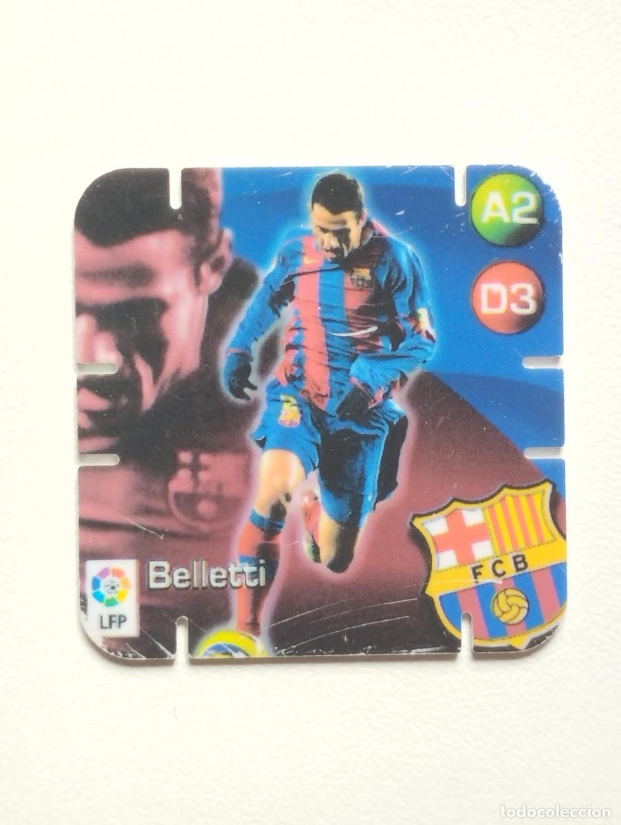 Cromos de F&uacute;tbol: GREFUSA TAZO SHOTS LIGA 2005 2006 05 06 BARCELONA BELLETTI