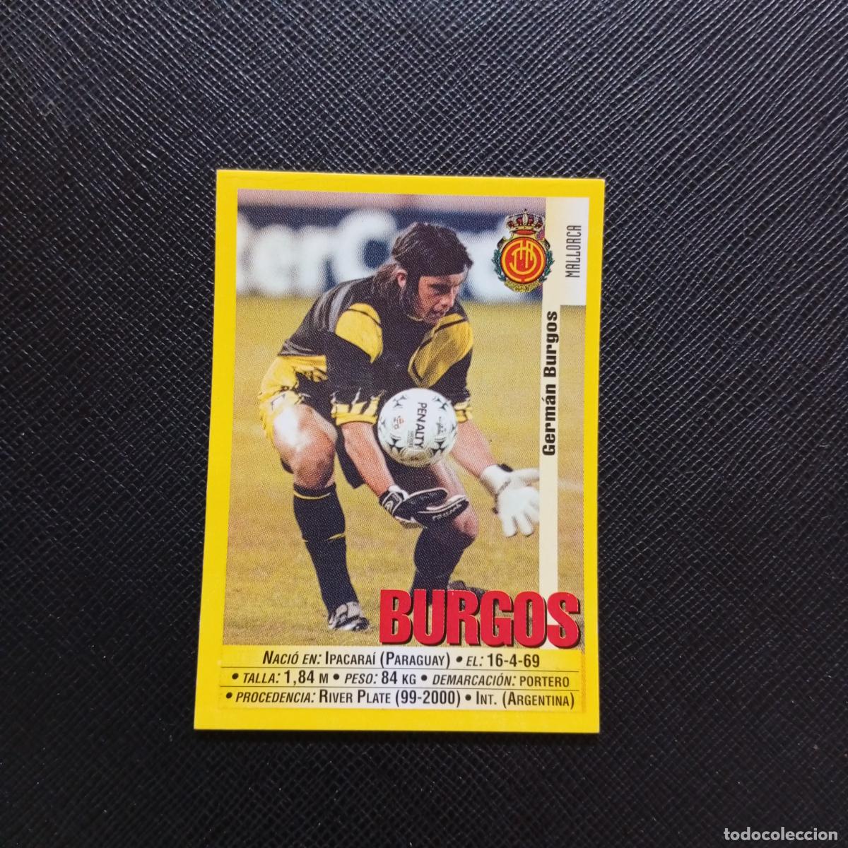 Cromos de F&uacute;tbol: 40A 40 BURGOS MALLORCA PANINI 1999 2000 CROMO FUTBOL LIGA 99 00 SIN PEGAR - A183 PG100