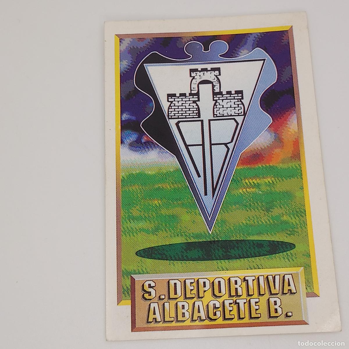 Cromos de F&uacute;tbol: CROMO ESCUDO ALBACETE 1993 1994 93 94 EDICIONES ESTE ADHESIVO
