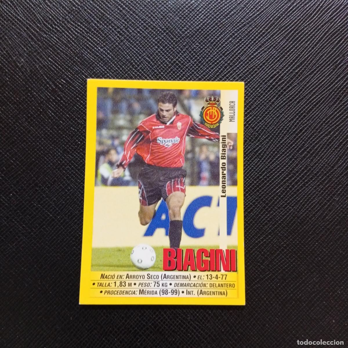 Cromos de F&uacute;tbol: 52 BIAGINI MALLORCA PANINI 1999 2000 CROMO FUTBOL LIGA 99 00 SIN PEGAR - A183 PG100