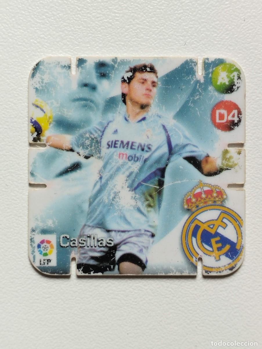 Cromos de F&uacute;tbol: GREFUSA TAZO SHOTS LIGA 2005 2006 05 06 REAL MADRID IKER CASILLAS
