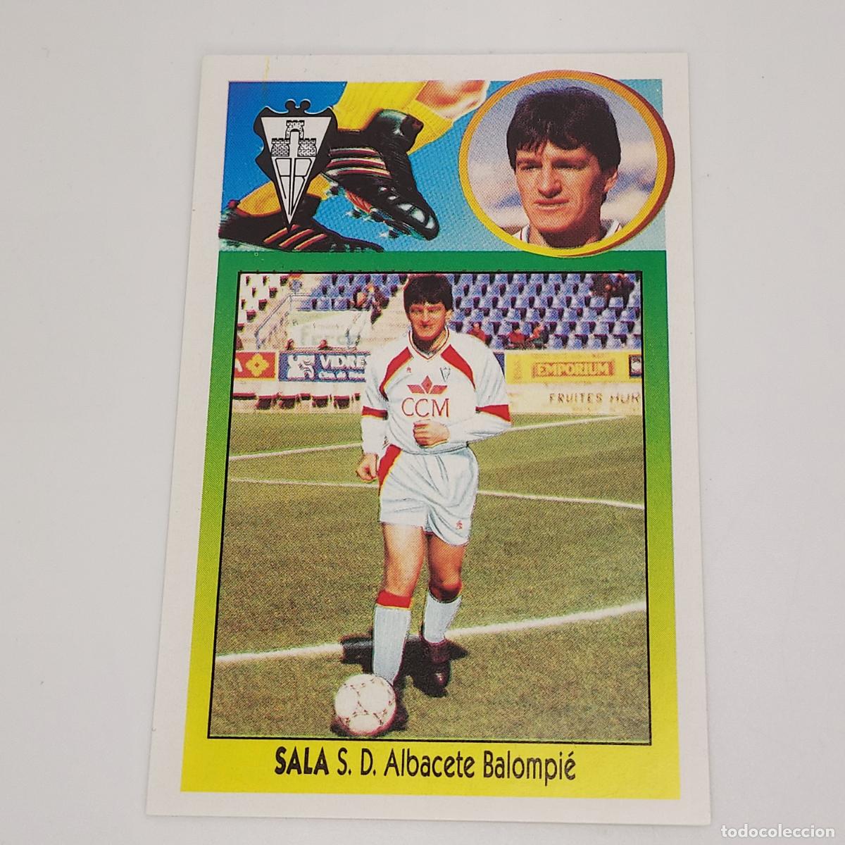 Figurine di Calcio: CROMO SALA ALBACETE 1993 1994 93 94 EDICIONES ESTE ADHESIVO