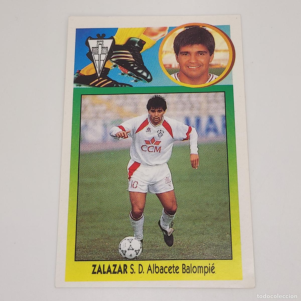 Figurine di Calcio: CROMO ZALAZAR ALBACETE 1993 1994 93 94 EDICIONES ESTE ADHESIVO
