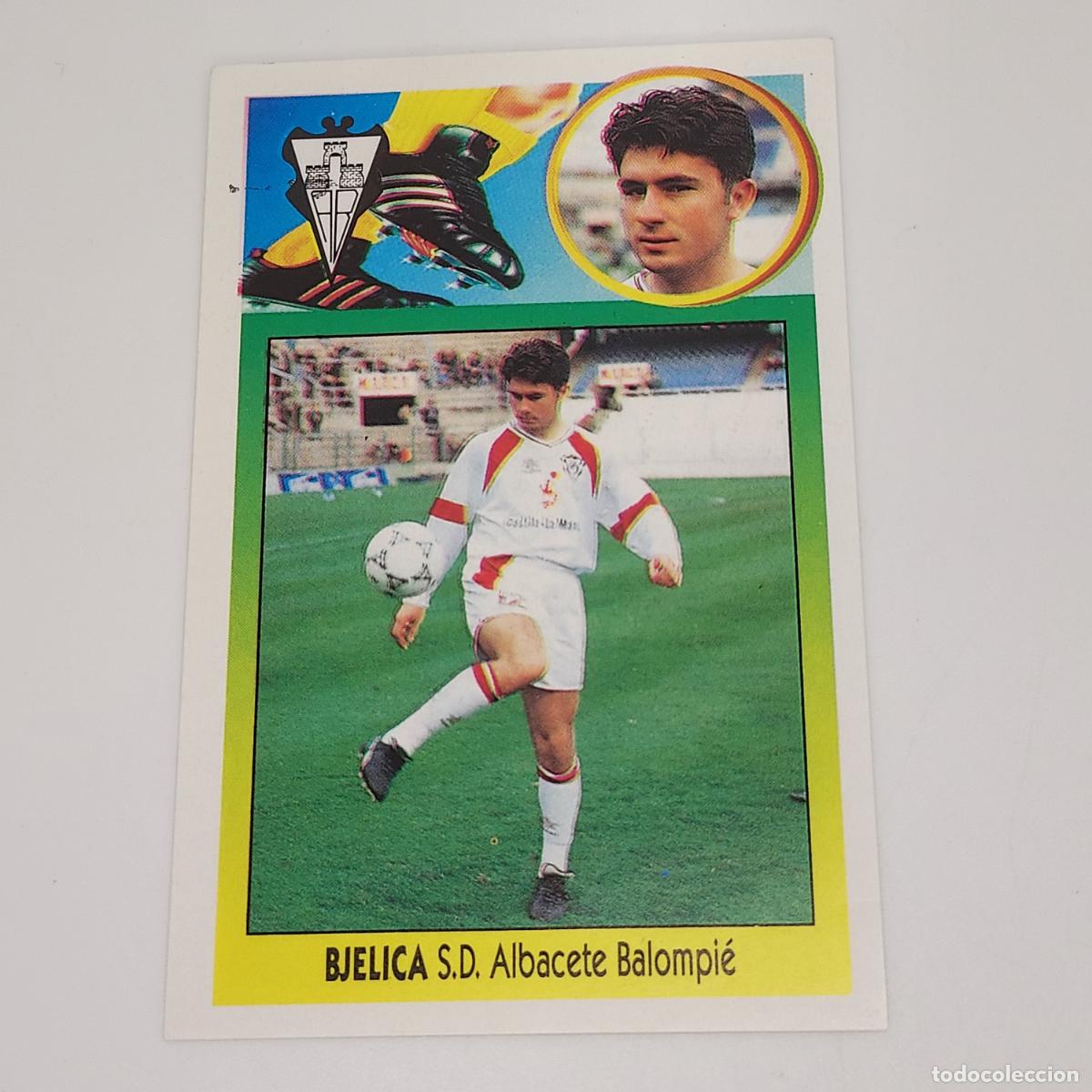 Figurine di Calcio: CROMO BJELICA ALBACETE 1993 1994 93 94 EDICIONES ESTE ADHESIVO