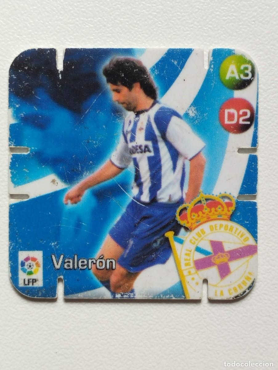 Cartes &agrave; collectionner de Football: GREFUSA TAZO SHOTS LIGA 2005 2006 05 06 DEPORTIVO LA CORU&Ntilde;A VALERON