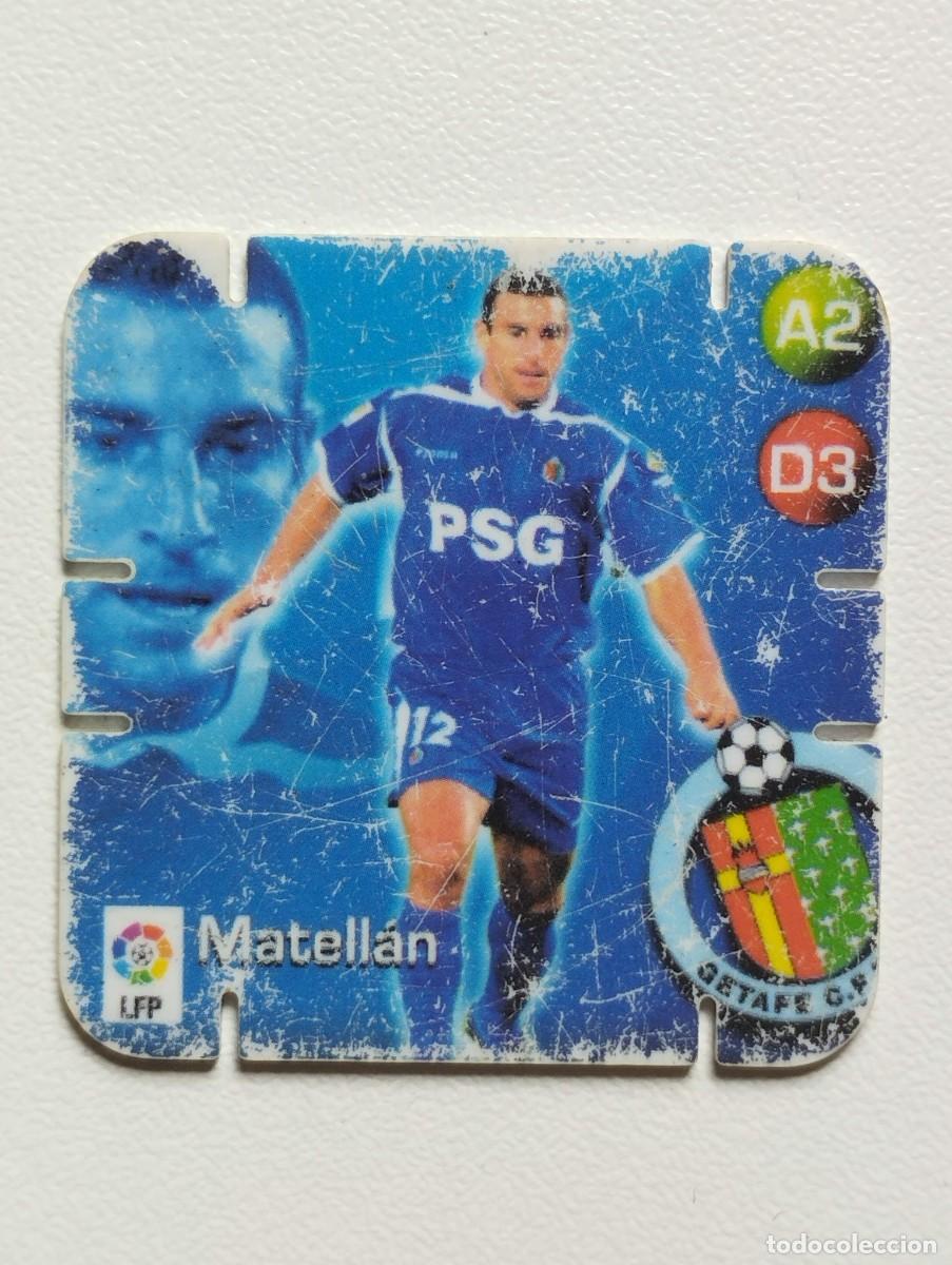 Cromos de F&uacute;tbol: GREFUSA TAZO SHOTS LIGA 2005 2006 05 06 GETAFE MATELLAN