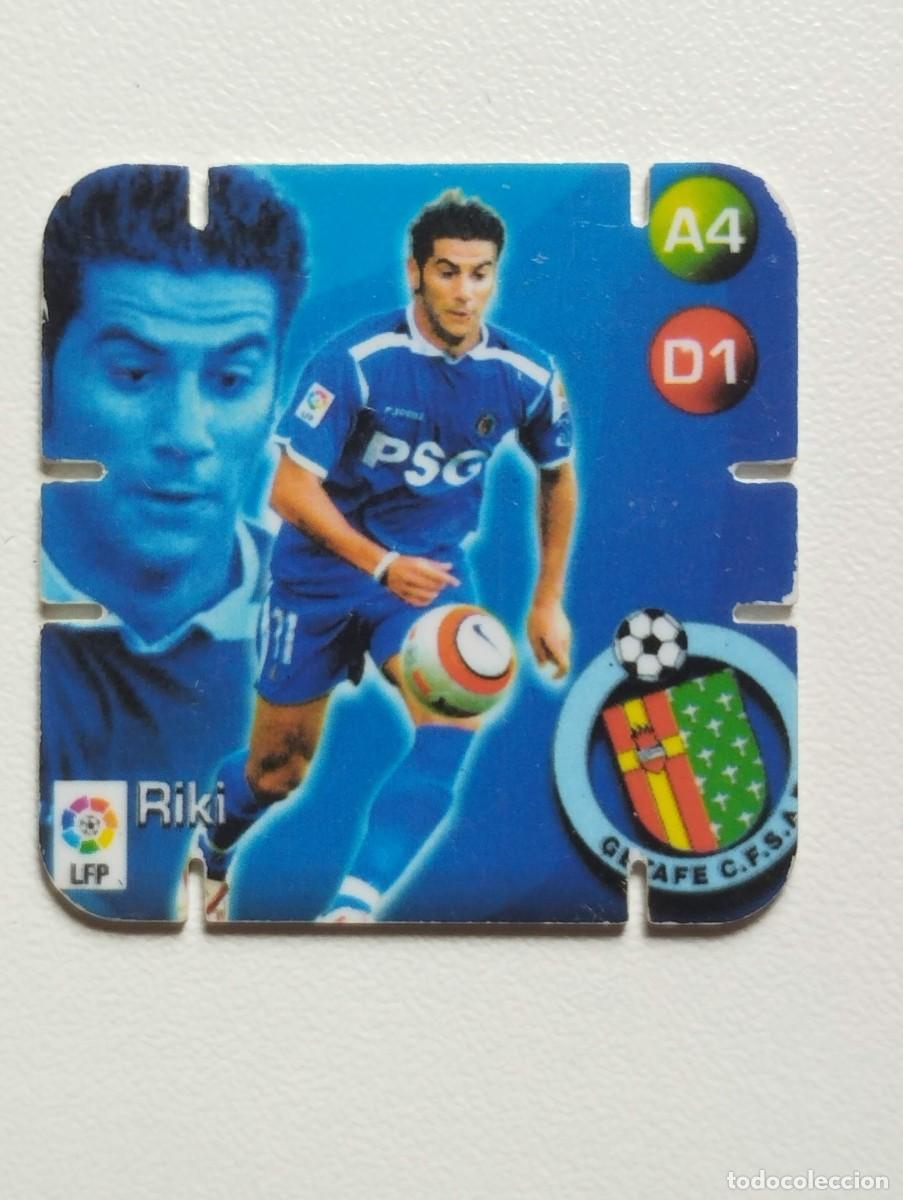Cromos de F&uacute;tbol: GREFUSA TAZO SHOTS LIGA 2005 2006 05 06 GETAFE RIKI