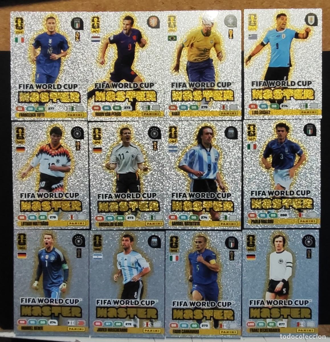 Cartes &agrave; collectionner de Football: ADRENALYN XL FIFA WORLD CUP 2026 LOTE DE 12 CARDS MASTER # PANINI
