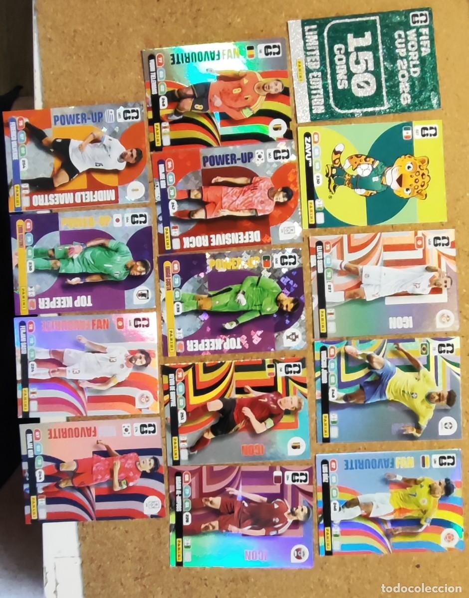 Figurine di Calcio: ADRENALYN XL FIFA WORLD CUP 2026 LOTE DE 14 CARDS ESPECIALES # PANINI