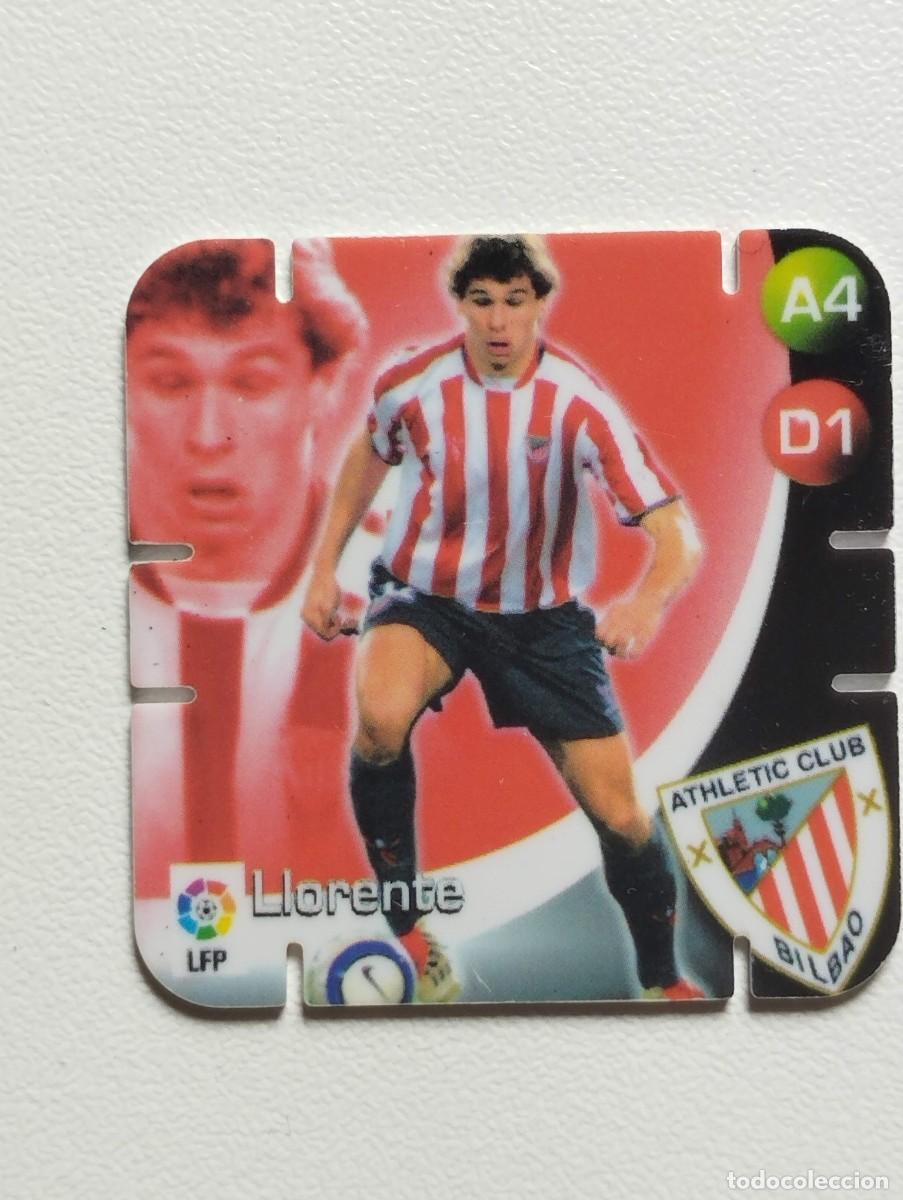 Fu&szlig;ball-Sticker: GREFUSA TAZO SHOTS LIGA 2005 2006 05 06 ATHLETIC CLUB BILBAO FERNANDO LLORENTE