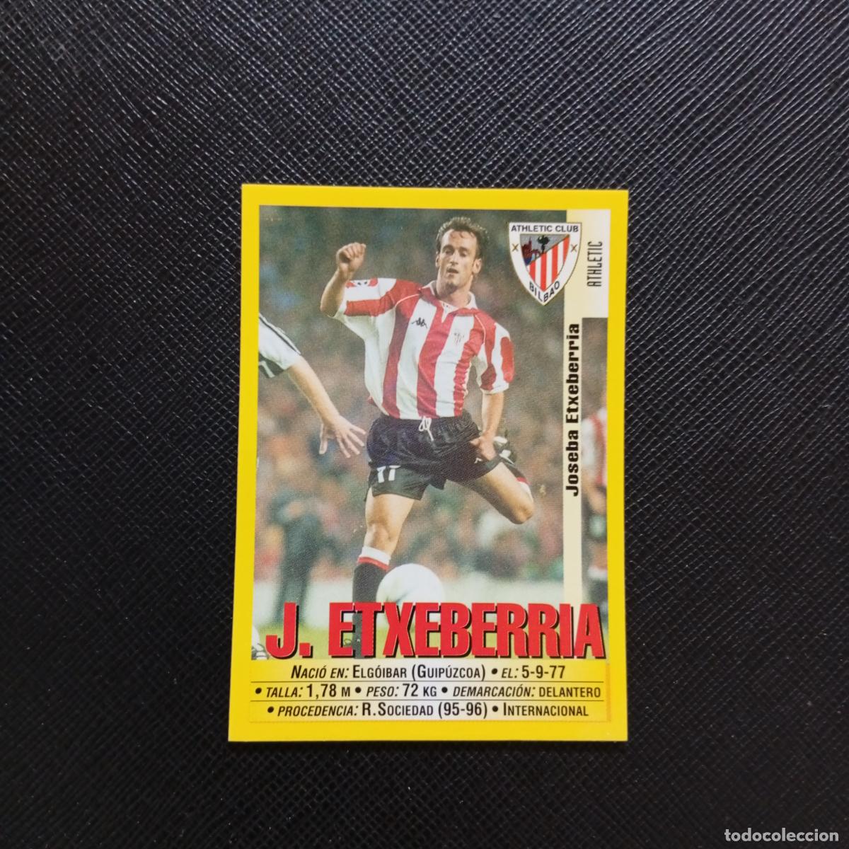 Cromos de Futebol: 148 J ETXEBERRIA BILBAO PANINI 1999 2000 CROMO FUTBOL LIGA 99 00 SIN PEGAR - A183 PG118