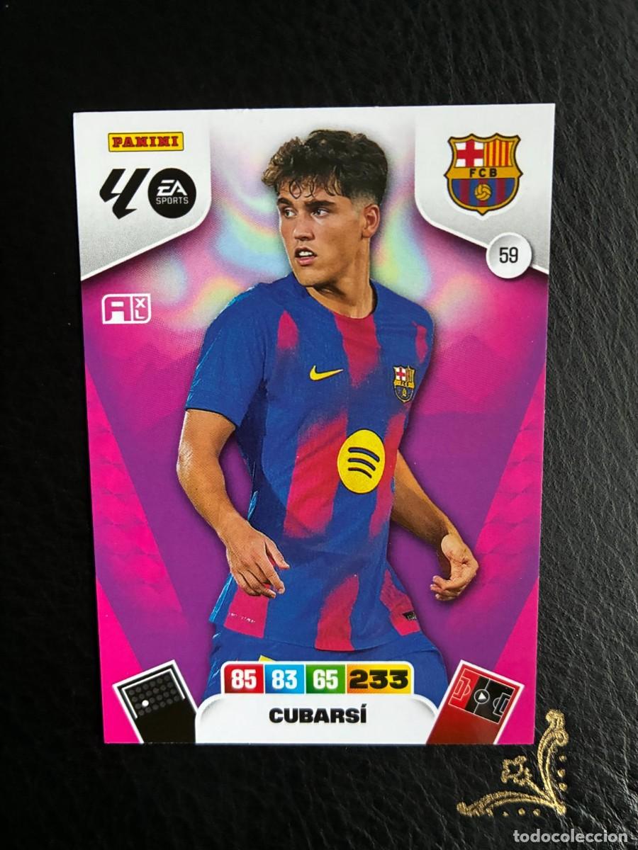 Cromos de Futebol: 59 CUBARSI BARCELONA ADRENALYN LIGA 25 26 2025 2026 PANINI