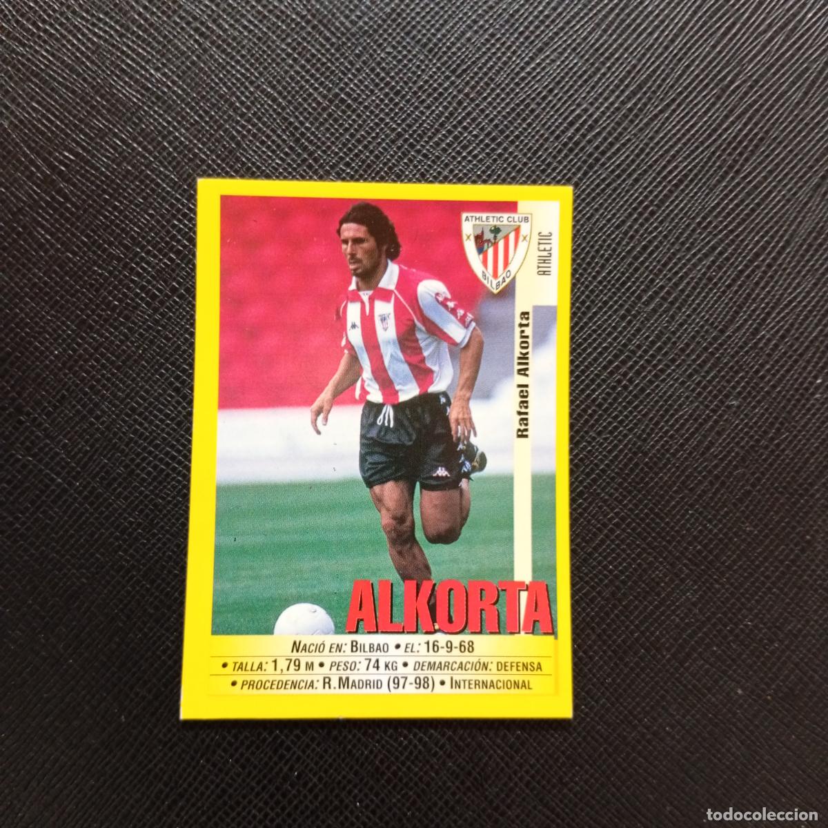 Fu&szlig;ball-Sticker: 140 ALKORTA BILBAO PANINI 1999 2000 CROMO FUTBOL LIGA 99 00 SIN PEGAR - A183 PG118