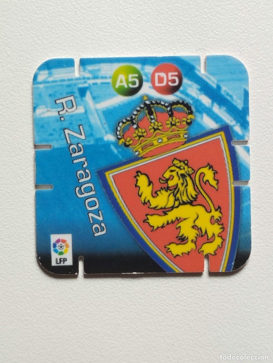 Fu&szlig;ball-Sticker: GREFUSA TAZO SHOTS LIGA 2005 2006 05 06 ZARAGOZA ESCUDO