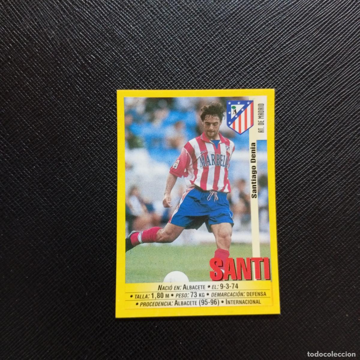 Fu&szlig;ball-Sticker: 232 SANTI AT MADRID PANINI 1999 2000 CROMO FUTBOL LIGA 99 00 SIN PEGAR - A183 PG118