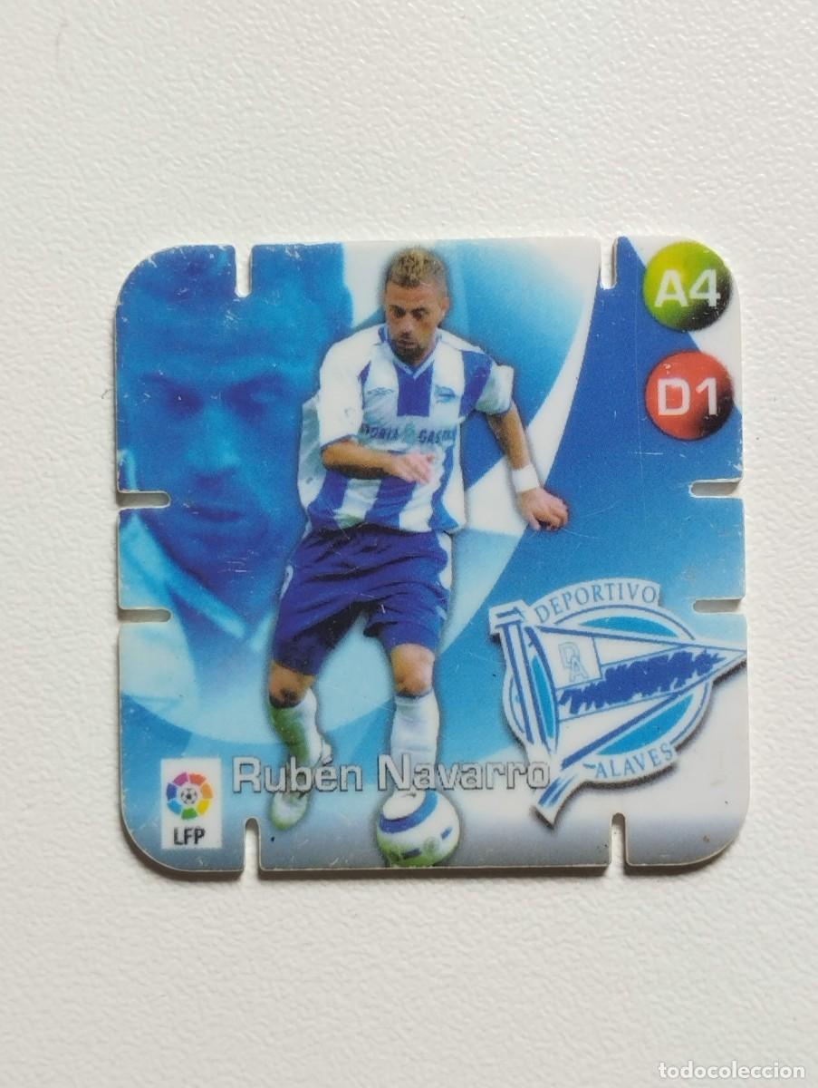 Fu&szlig;ball-Sticker: GREFUSA TAZO SHOTS LIGA 2005 2006 05 06 ALAVES RUBEN NAVARRO