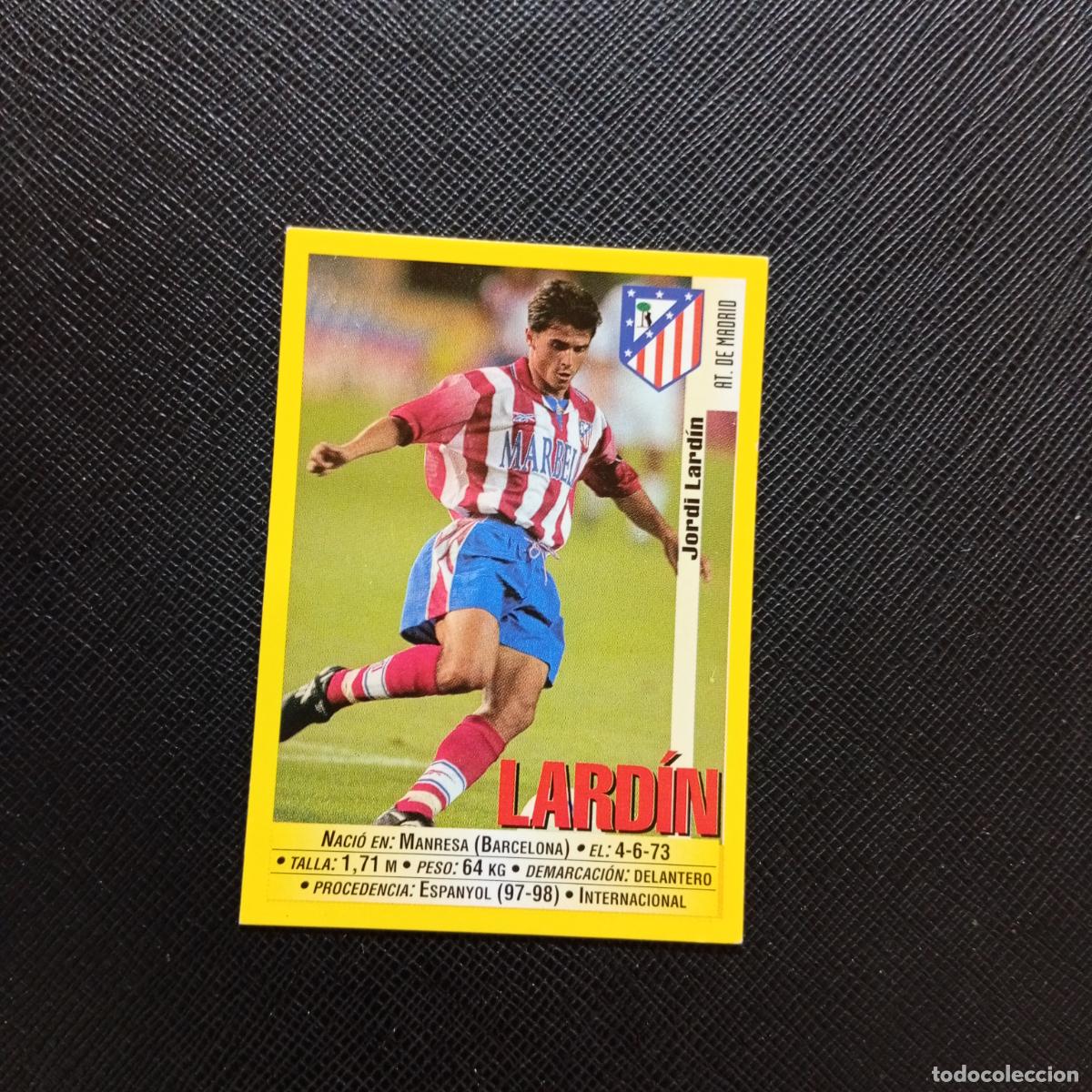 Cromos de F&uacute;tbol: 243 LARDIN AT MADRID PANINI 1999 2000 CROMO FUTBOL LIGA 99 00 SIN PEGAR - A183 PG118