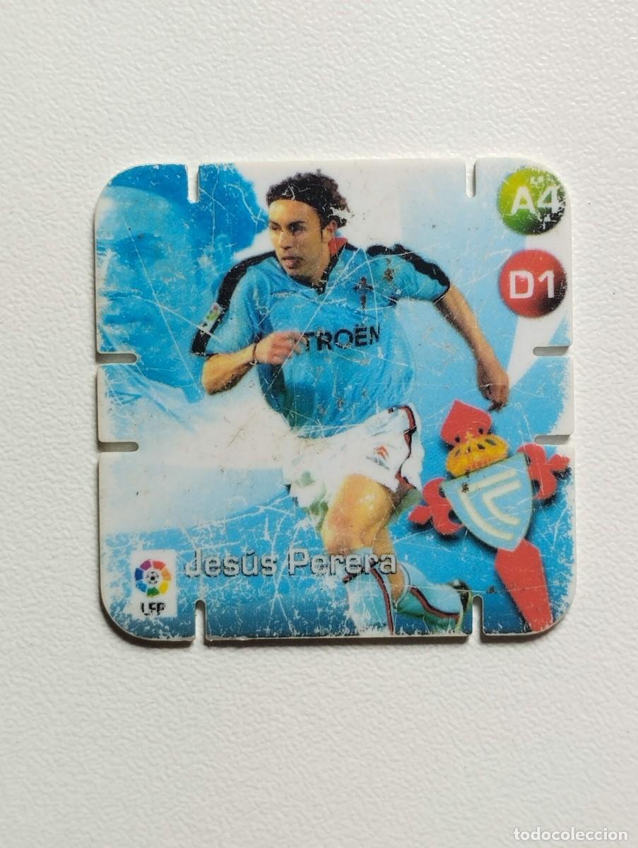 Cromos de F&uacute;tbol: GREFUSA TAZO SHOTS LIGA 2005 2006 05 06 CELTA DE VIGO JESUS PERERA