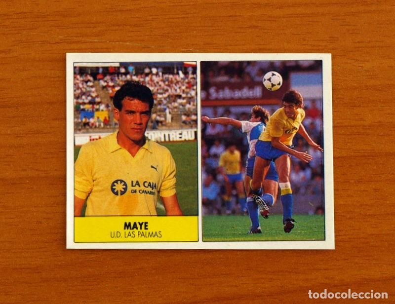 Cromos de F&uacute;tbol: Las Palmas - Maye - Ediciones Festival 1987-1988, 87-88 - Nunca pegado