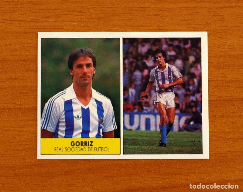 Cromos de Futebol: Real Sociedad - G&oacute;rriz - Ediciones Festival 1987-1988, 87-88 - Nunca pegado