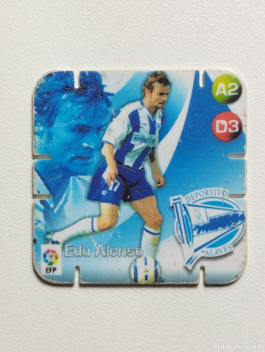 Cromos de Futebol: GREFUSA TAZO SHOTS LIGA 2005 2006 05 06 ALAVES EDU ALONSO