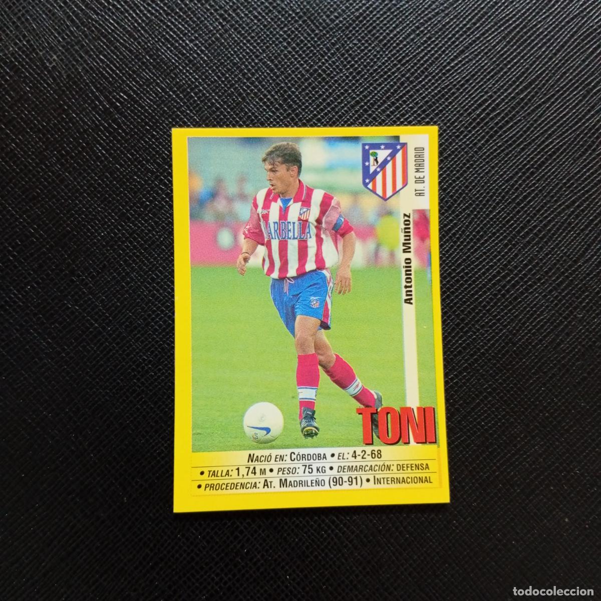 Cromos de Futebol: 234 TONI AT MADRID PANINI 1999 2000 CROMO FUTBOL LIGA 99 00 SIN PEGAR - A183 PG118