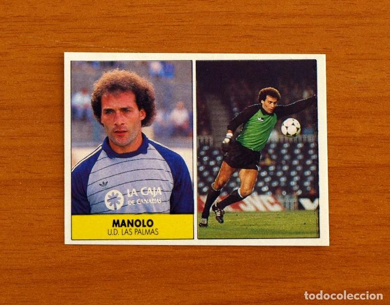 Cromos de Futebol: Las Palmas - Manolo - Ediciones Festival 1987-1988, 87-88 - Nunca pegado