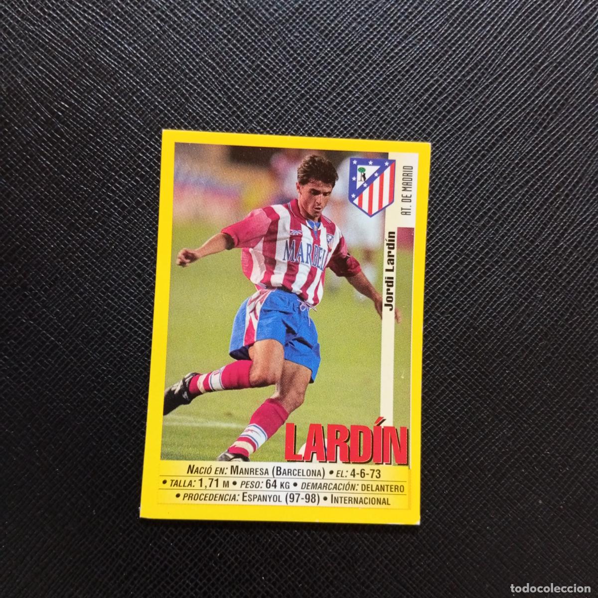 Cromos de Futebol: 243 LARDIN AT MADRID PANINI 1999 2000 CROMO FUTBOL LIGA 99 00 SIN PEGAR - A183 PG118 B