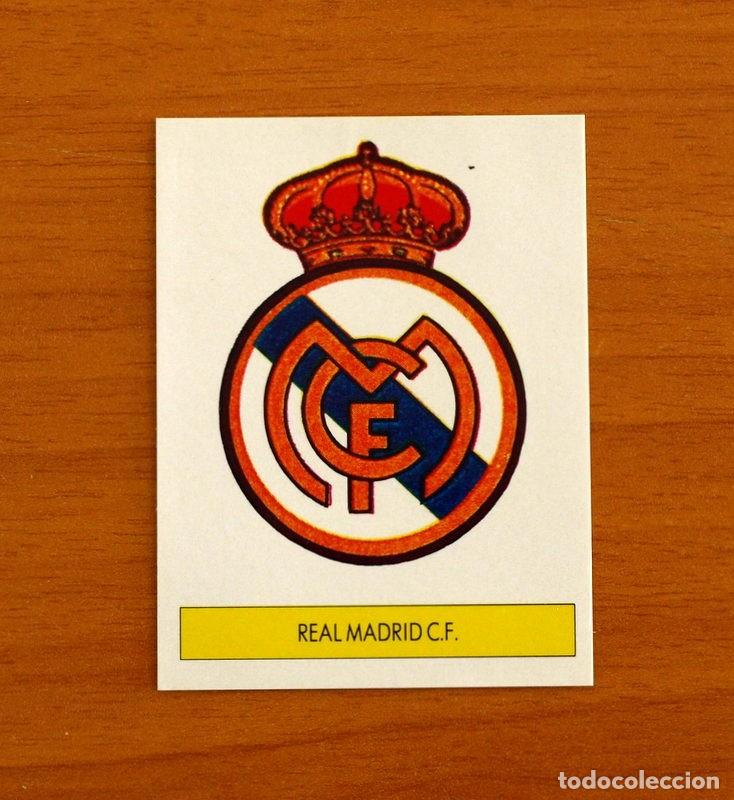 Cromos de Futebol: Real Madrid - Escudo - Ediciones Festival 1987-1988, 87-88 - Nunca pegado