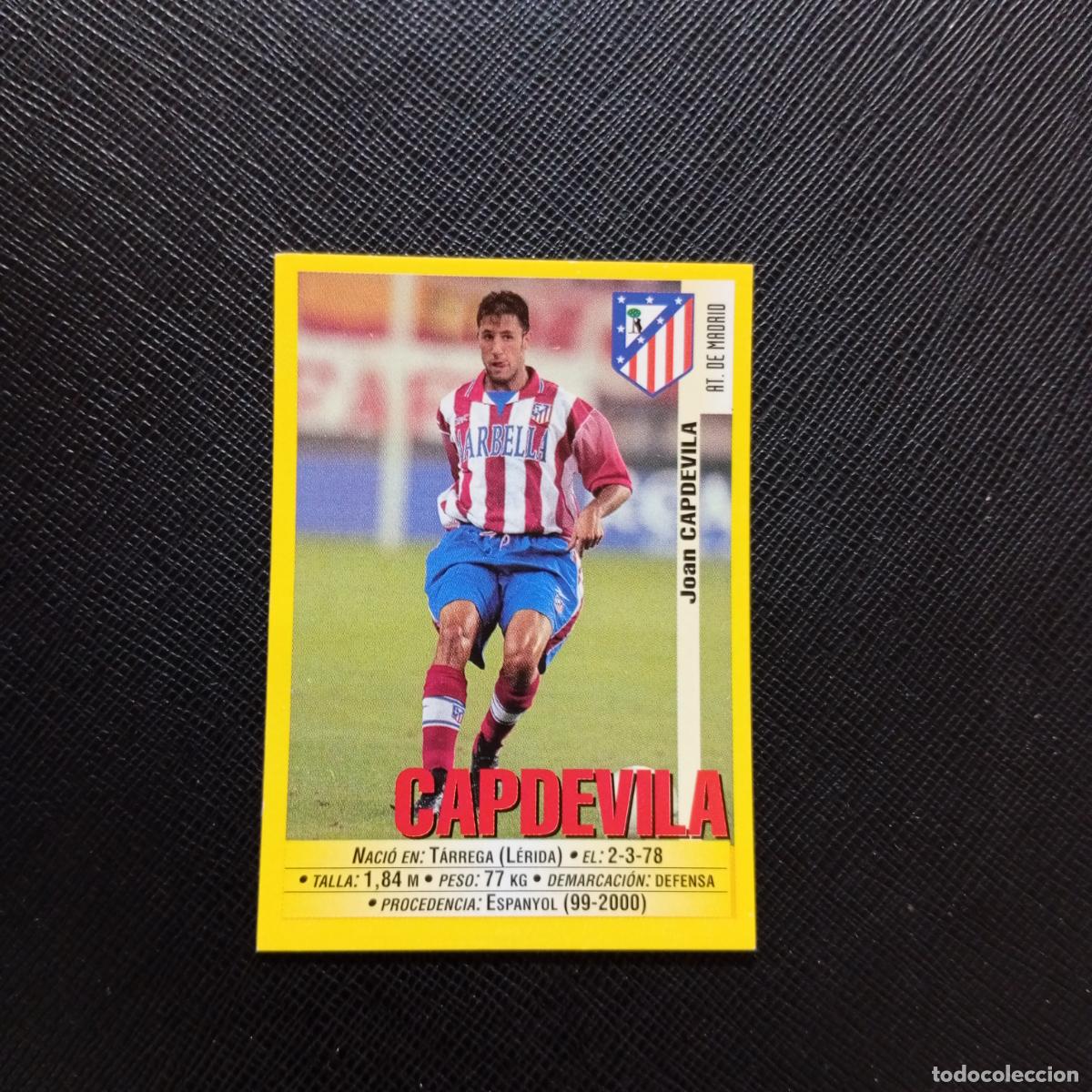 Cromos de Futebol: 235 CAPDEVILA AT MADRID PANINI 1999 2000 CROMO FUTBOL LIGA 99 00 SIN PEGAR - A183 PG118