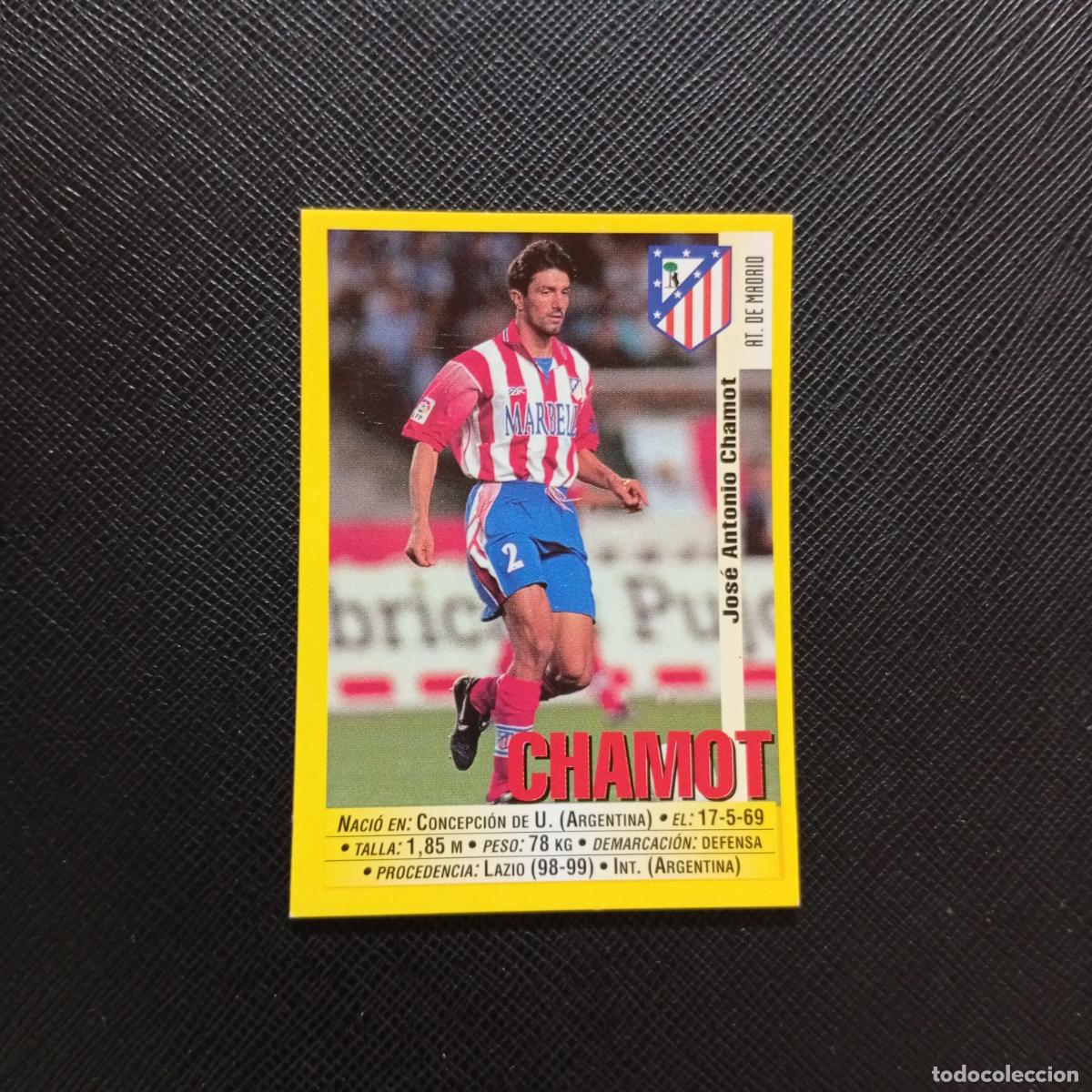 Cromos de Futebol: 233 CHAMOT AT MADRID PANINI 1999 2000 CROMO FUTBOL LIGA 99 00 SIN PEGAR - A183 PG118