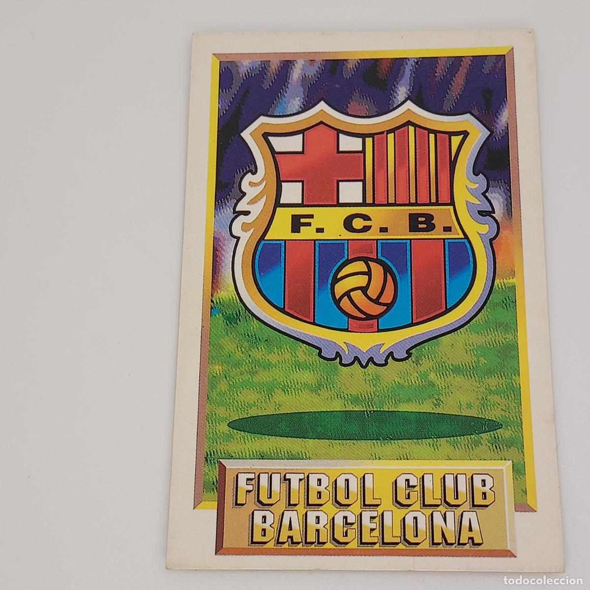 Fu&szlig;ball-Sticker: CROMO ESCUDO BARCELONA 1993 1994 93 94 EDICIONES ESTE CARTON