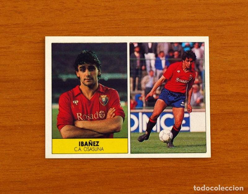 Cartes &agrave; collectionner de Football: Osasuna - Ib&aacute;&ntilde;ez - Ediciones Festival 1987-1988, 87-88 - Nunca pegado