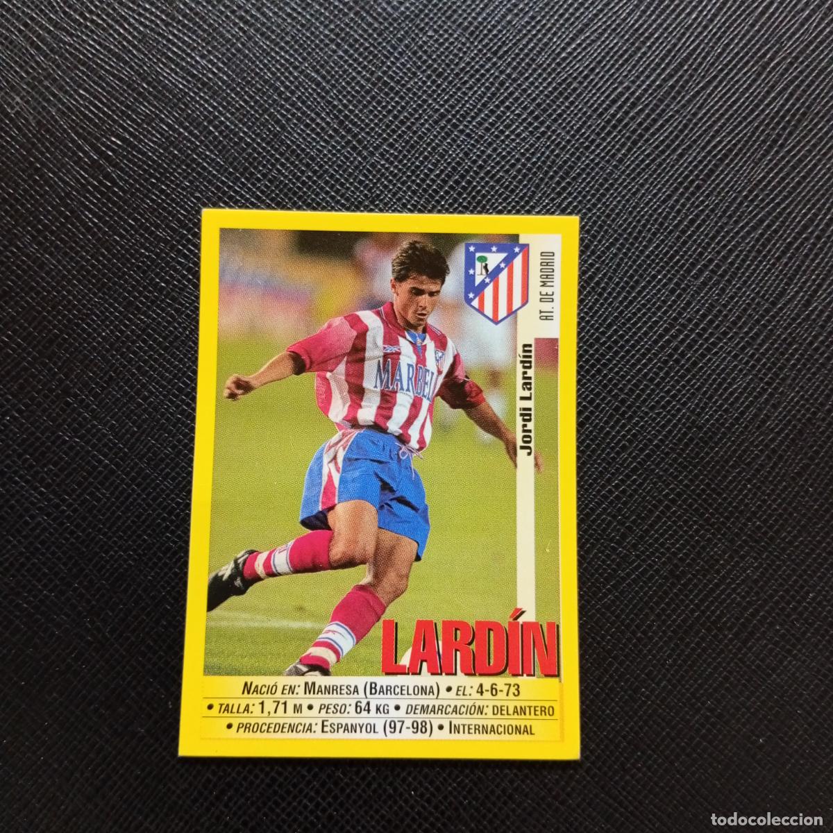 Cromos de F&uacute;tbol: 243 LARDIN AT MADRID PANINI 1999 2000 CROMO FUTBOL LIGA 99 00 SIN PEGAR - A183 PG127 B