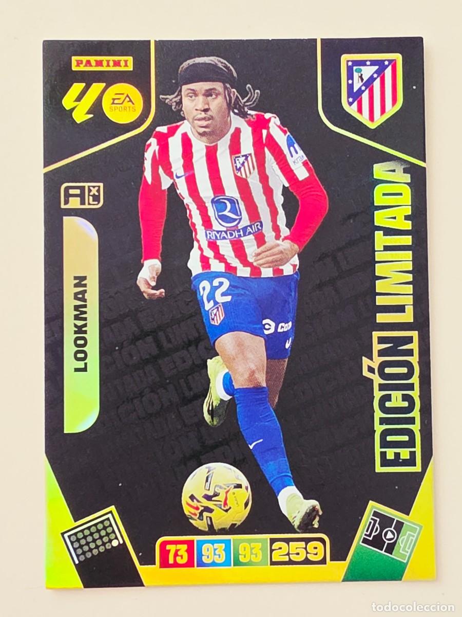 Cromos de F&uacute;tbol: Edici&oacute;n Limitada Ademola Lookman, Atl&eacute;tico de Madrid, Panini Adrenalyn XL La Liga 2025 2026 25 26