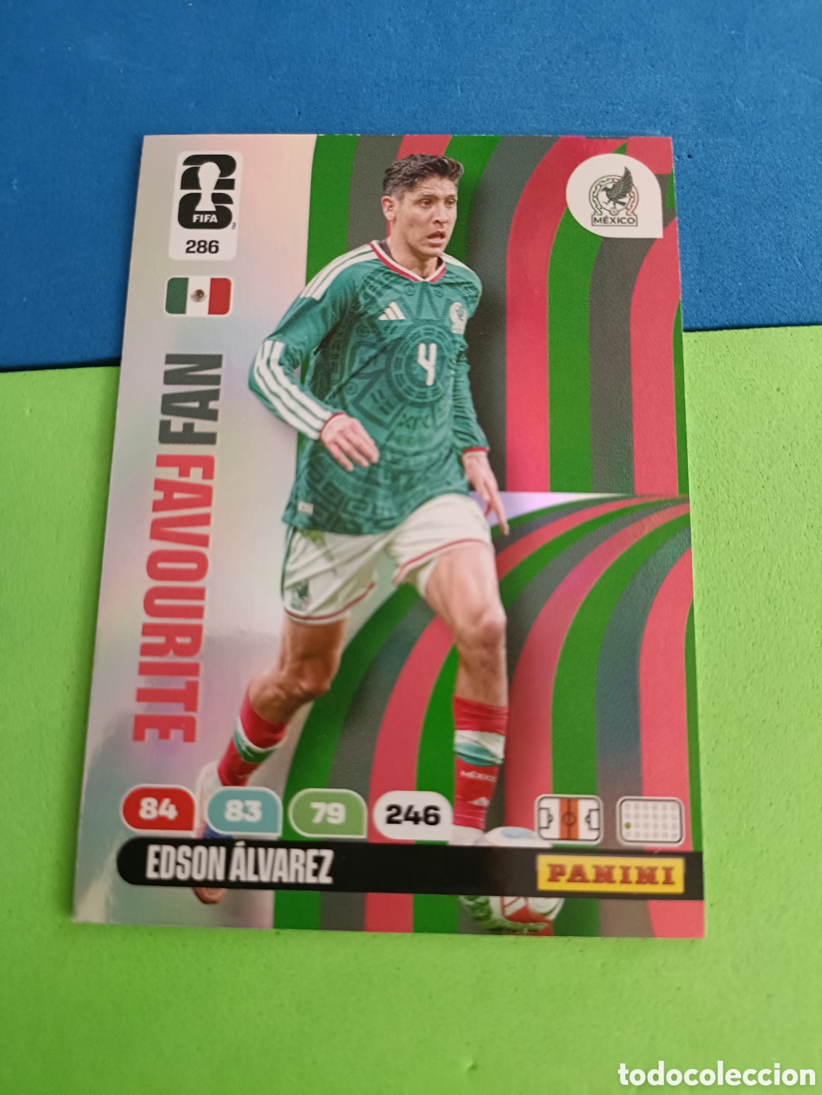 Cromos de F&uacute;tbol: Adrenalyn XL Fifa World cup 2026 mundial - Fan Favourite 286 Edson &Aacute;lvarez
