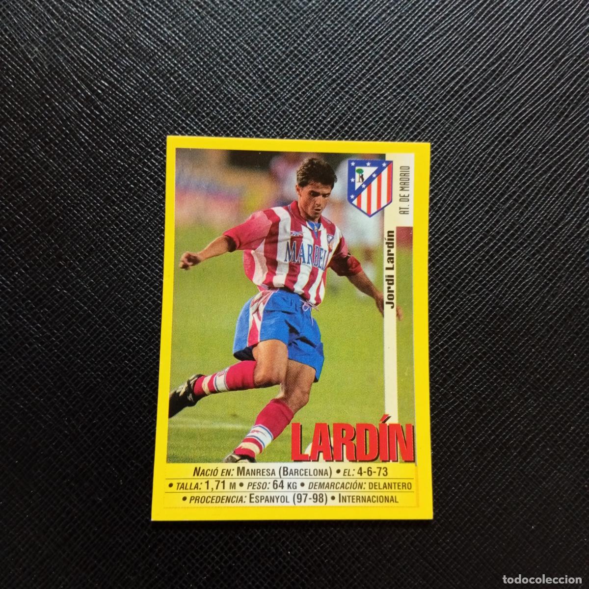 Cromos de F&uacute;tbol: 243 LARDIN AT MADRID PANINI 1999 2000 CROMO FUTBOL LIGA 99 00 SIN PEGAR - A183 PG136